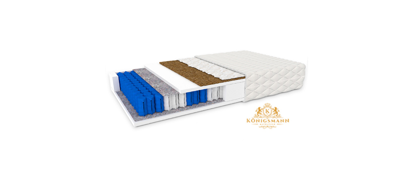 Vrhunska vzmetnica Königsmann Comfort, višina 25 cm - Kuponko.si