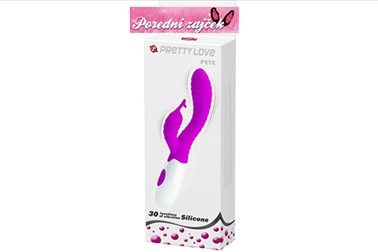 Rabbit vibrator Pretty Love - dvojni vibrator Rabbit vibrator Pretty Love - dvojni vibrator