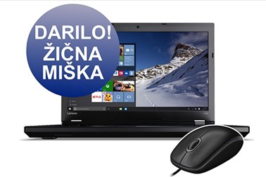 Obnovljen prenosni računalnik Lenovo ThinkPad L560