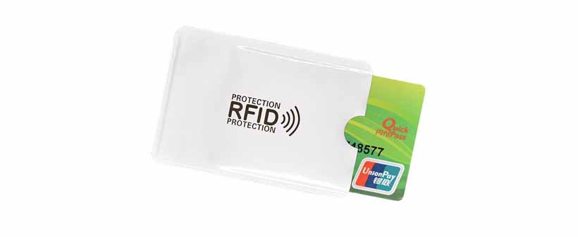 Ovitek za zaščito RFID bančnih ali drugih kartic - Kuponko.si