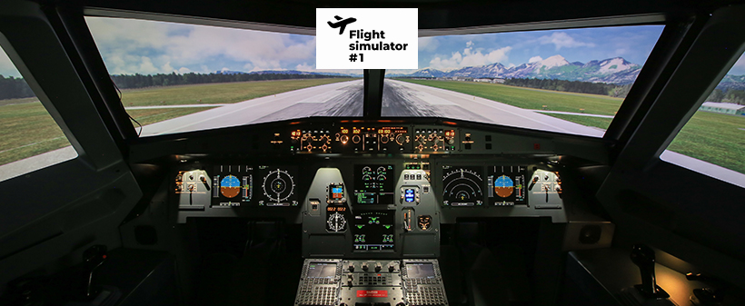 Flight simulator #1, let v letalskem simulatorju - Kuponko.si