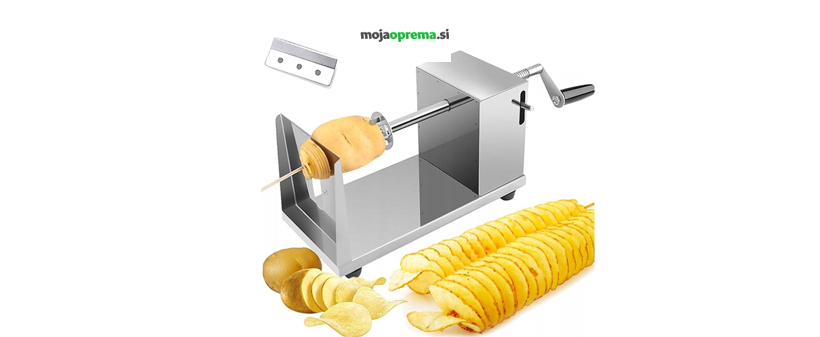 Aparat za pripravo spiralnega krompirjevega čipsa - Kuponko.si