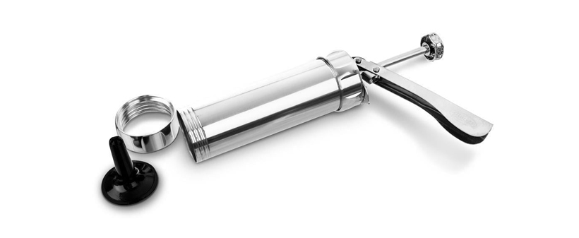 Inox testomat za izdelavo piškotov + 24 konic - Kuponko.si