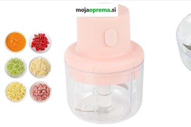 Akumulatorski prenosni sekljalnik (250 ml) Akumulatorski prenosni sekljalnik (250 ml)