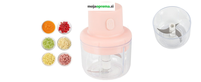 Akumulatorski prenosni sekljalnik (250 ml) - Kuponko.si