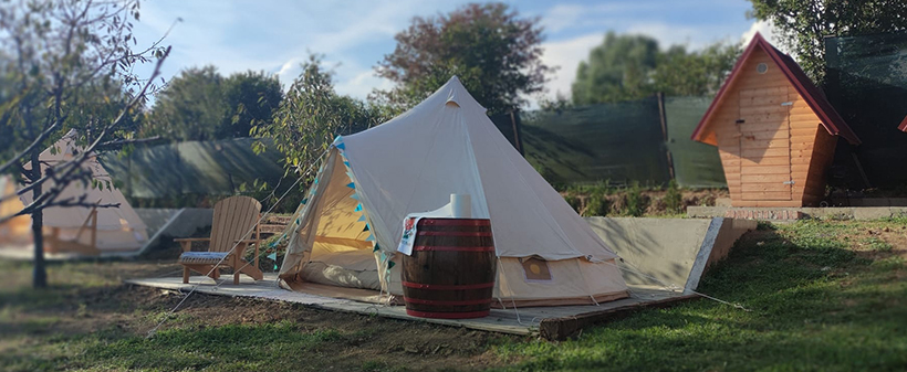 Robinzonski kamp Blue tent v Stubički Slatini, oddih - Kuponko.si