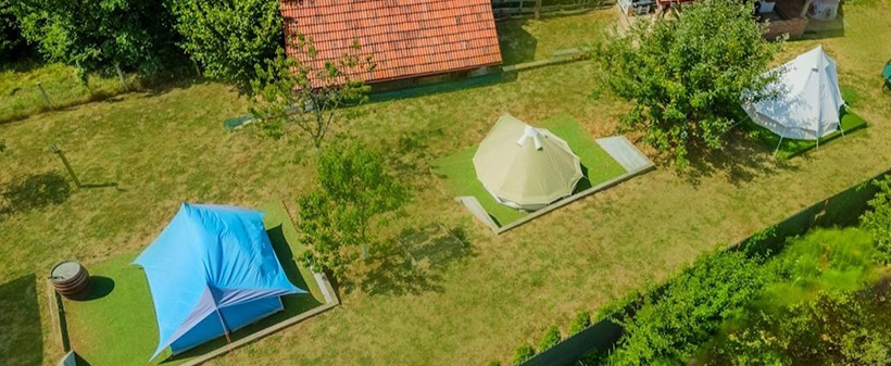 Robinzonski kamp Blue tent v Stubički Slatini, oddih - Kuponko.si