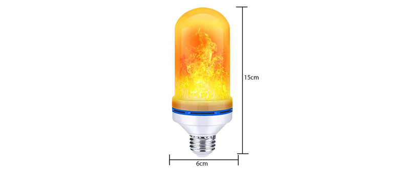 LED žarnica imitacija živega plamena - Kuponko.si