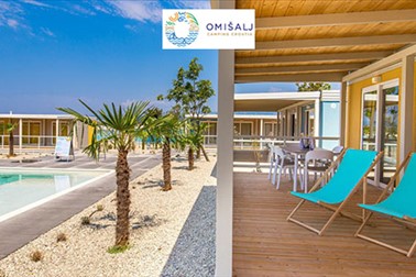 Kamp Omišalj*****, Krk: oddih v mobilnih hiškah