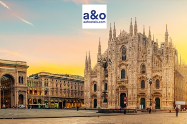 A&O hostel Milano Ca Granda, Italija A&O hostel Milano Ca Granda, Italija