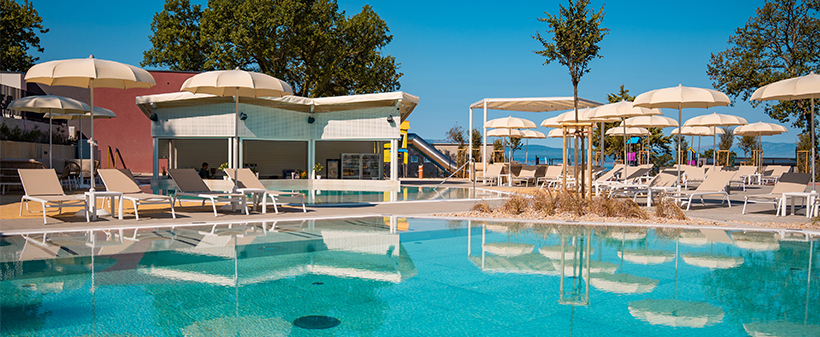 Aminess Atea Camping Resort Njivice, Krk, mobilne hiške - Kuponko.si
