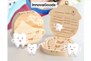 Škatlica za shranjevanje mlečnih zobkov Škatlica za shranjevanje mlečnih zobkov