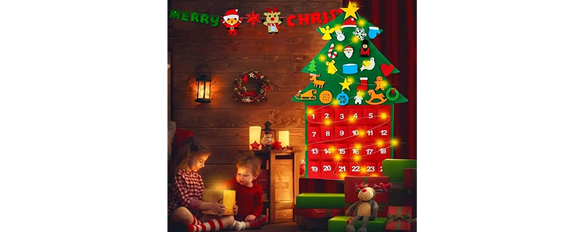 AdventTree, božično drevo iz filca s koledarjem! - Kuponko.si AdventTree, božično drevo iz filca s koledarjem! - Kuponko.si