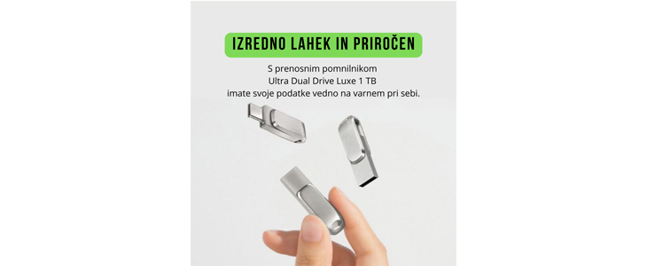 Pomnilniška kartica Mini Ultra Dual Drive Luxe 1 TB - Kuponko.si Pomnilniška kartica Mini Ultra Dual Drive Luxe 1 TB - Kuponko.si