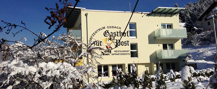H. Zur Post, Ossiach: zimske počitnice - Kuponko.si