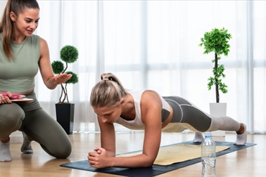 Personalni trening 1-na-1 na domu v živo