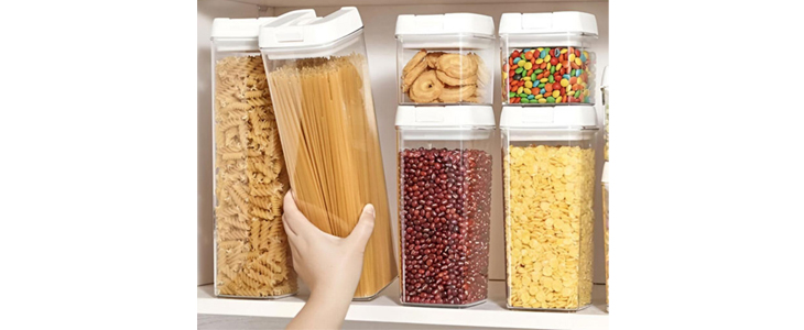 7-delni set posod za shranjevanje hrane OrgaSet - Kuponko.si