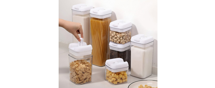 7-delni set posod za shranjevanje hrane OrgaSet - Kuponko.si