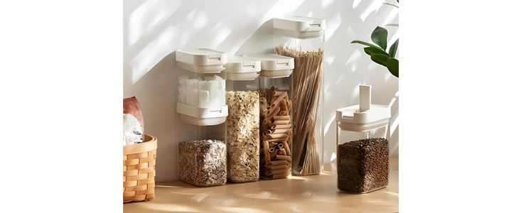 7-delni set posod za shranjevanje hrane OrgaSet - Kuponko.si