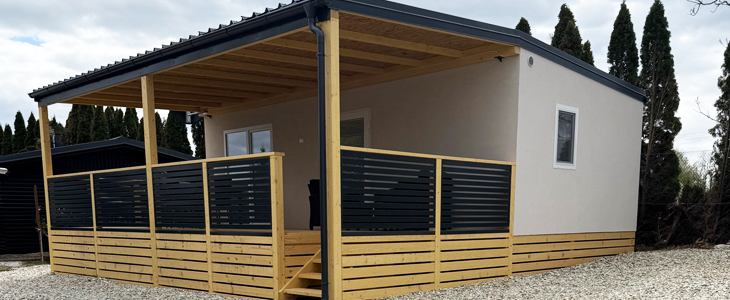 Počitnice v sodobni mobilni hiški v Moravskih Toplicah! - Kuponko.si