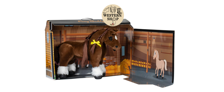 Rjavo-beli poni dazzle z mehko dlako - Kuponko.si