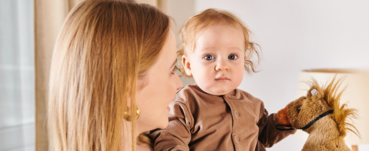 Rjavo-beli poni dazzle z mehko dlako - Kuponko.si