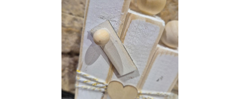 Ročno izdelan lesen komplet družine - 2 člana - Kuponko.si