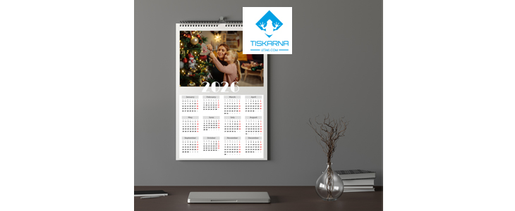 Fotokoledar z vašimi osebnimi fotografijami  - Kuponko.si