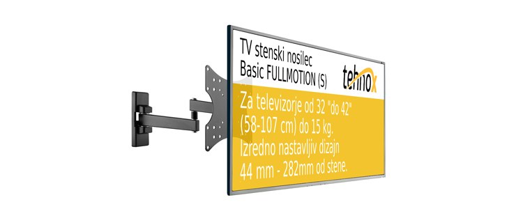 TV nosilec Basic FULLMOTION (S) - Kuponko.si
