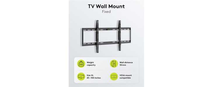 Kvaliteten TV nosilec Basic FIXED (XL) - Kuponko.si