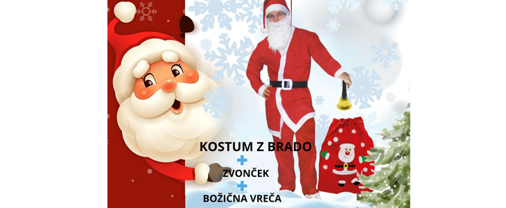 Božičkov komplet za družinskega Božička - Kuponko.si