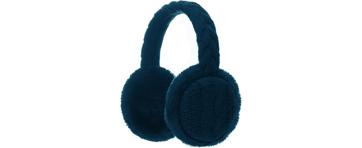 Modne žične slušalke iz umetnega krzna - Kuponko.si