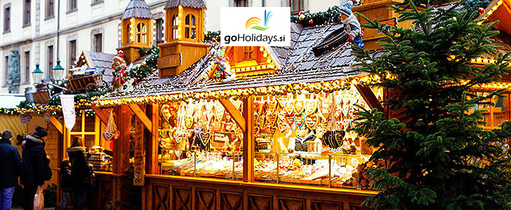 goHolidays: najlepši nemški adventni sejmi, 2 dni - Kuponko.si