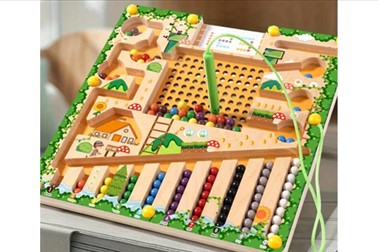 MazeGame lesena didaktična igrača za otroke