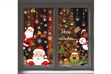 Čudovite božične nalepke za okna WindowStickers