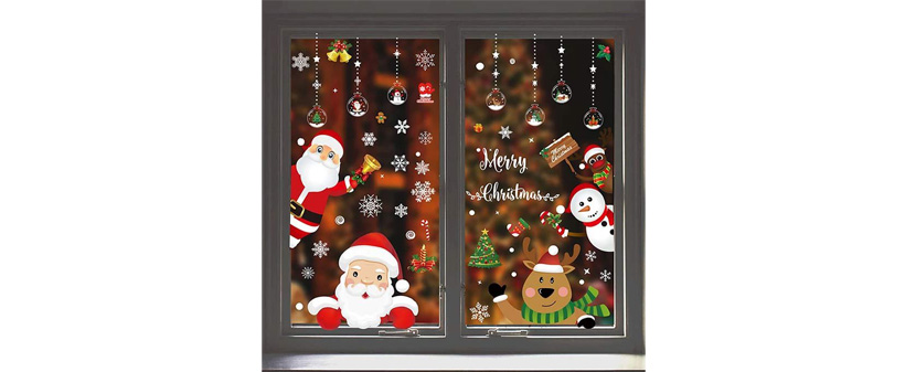 Čudovite božične nalepke za okna WindowStickers - Kuponko.si