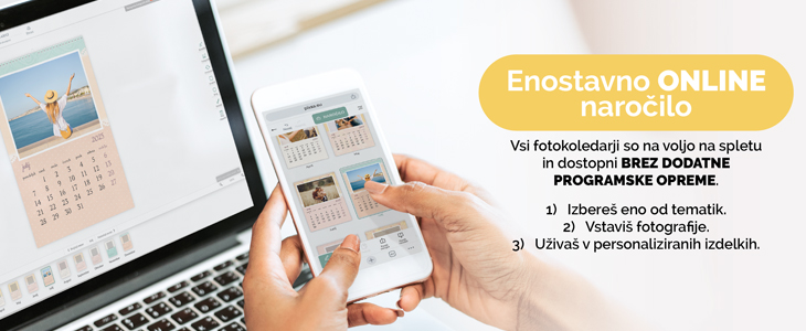 Personaliziran stenski koledar 2026 - Kuponko.si