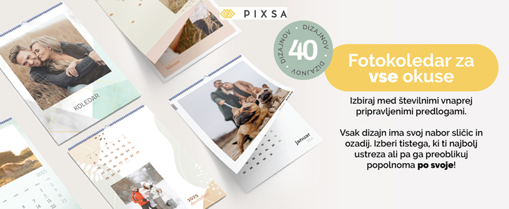Personaliziran stenski koledar 2026 - Kuponko.si
