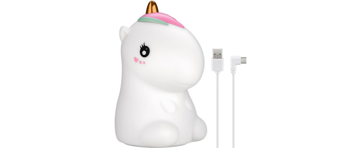 Mehka silikonska LED nočna lučka, 3 modeli - Kuponko.si