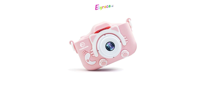 Otroški digitalni fotoaparat LCD SD 600mAh - Kuponko.si