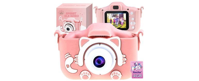 Otroški digitalni fotoaparat LCD SD 600mAh - Kuponko.si