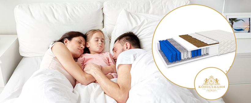 Vrhunska vzmetnica Königsmann Comfort, višina 25 cm - Kuponko.si