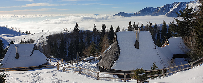 Velika planina resort, najem planinske koče - Kuponko.si
