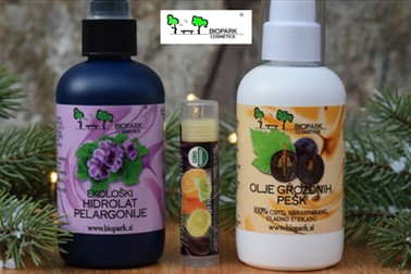 Biopark, kozmetika, zimski set