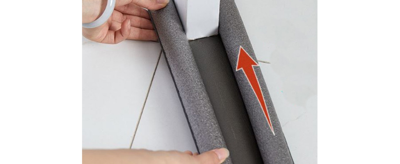 Prepih stop podlaga za zaščito pred prepihi pod vrati  - Kuponko.si