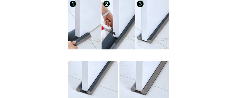 Prepih stop podlaga za zaščito pred prepihi pod vrati  - Kuponko.si