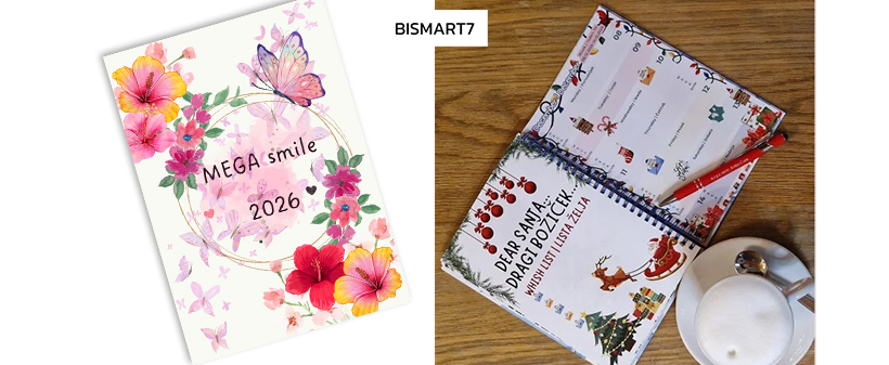 Tedenski planer M.E.G.A. SMILE 2026 - Kuponko.si