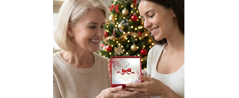 Srebrna verižica z osebnim posvetilom - Kuponko.si