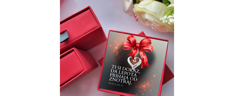 Srebrna verižica z osebnim posvetilom - Kuponko.si