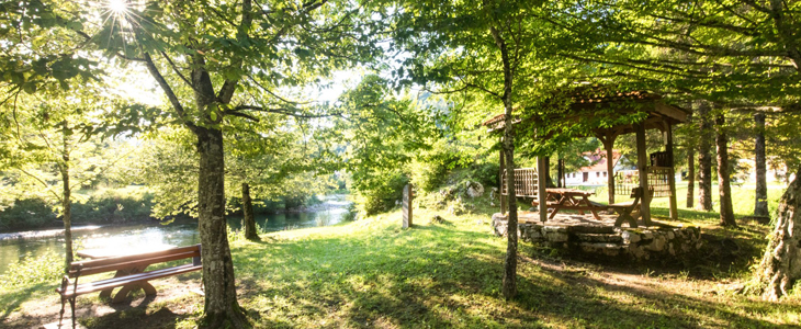 Pr' Vili Fani ob reki Kolpi s savnanjem - Kuponko.si